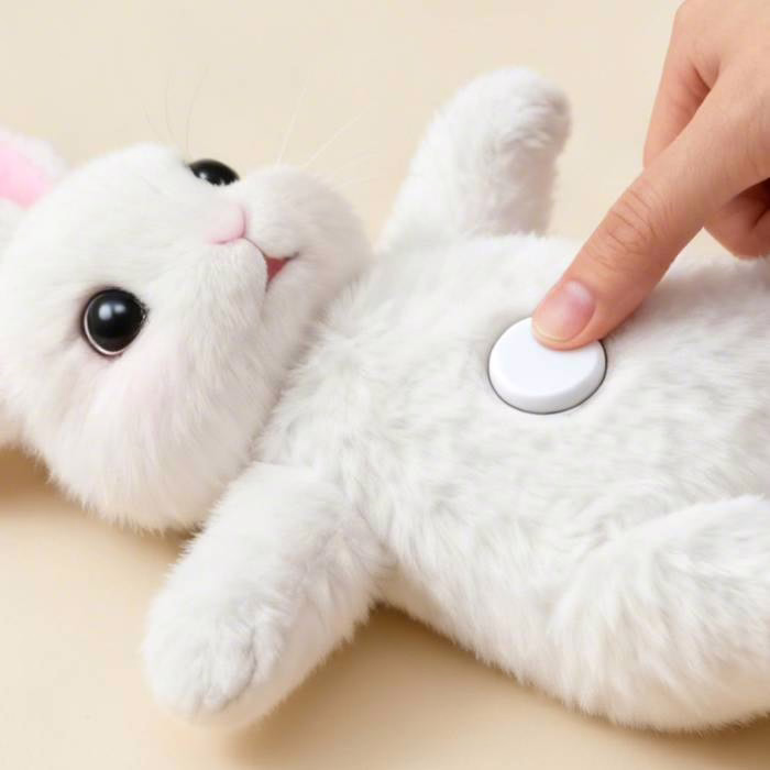 Switching on the Rabsy robot bunny
